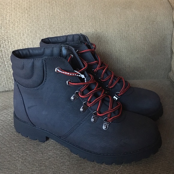 Fashion Nova Shoes - Black combat boots NWOT